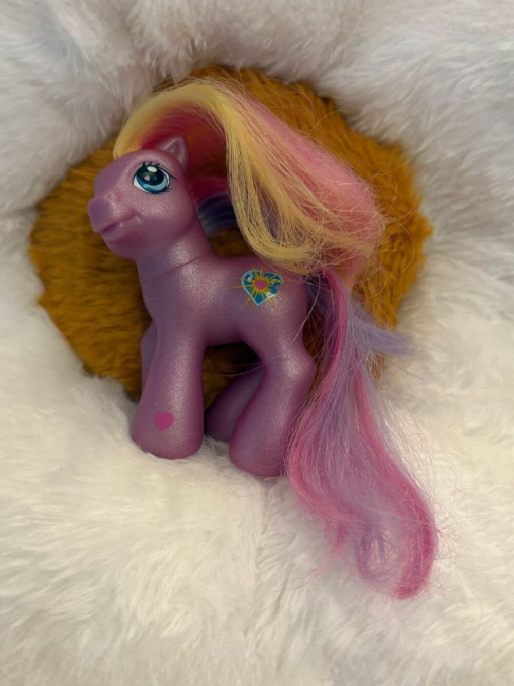 My Little Pony (MLP) Baby Pink Sunsparkle 2002 G3 Hasbro (SKU: 304TO)
